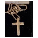 Beautiful Sterling Silver Cross Necklace