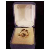 2 Vintage Rings One is 10k Gold, the other 14k Gold