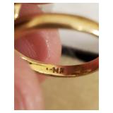 2 Vintage Rings One is 10k Gold, the other 14k Gold