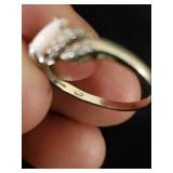 Cool Lot of 5 Sterling Silver Rings, Small Metal Box, and Porcelan Jewelry