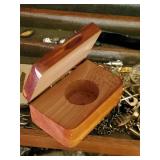 Beautiful Wooden Jewelry with Miscellaneous Costume Jewelry