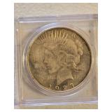 Double Sided Magicians 1922 / 1923 Peace Silver Dollar Coin