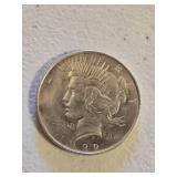 Double Sided Magicians 1922 / 1923 Peace Silver Dollar Coin
