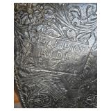 Beautiful N Porter Champion Rider Arizona Tooled Leather Saddle with Saddle Stand and Blanket from Approx. 1920-1930