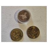Lot of Souvenir Coins Including Edmonton