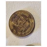 Lot of Souvenir Coins Including Edmonton