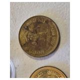 Lot of Souvenir Coins Including Edmonton