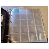 Coin Collector Pages in Binder