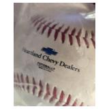 Lot of 2 Baseballs Featuring Brad Radke and Kirby Puckett