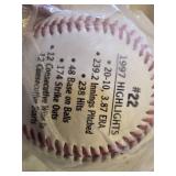 Lot of 2 Baseballs Featuring Brad Radke and Kirby Puckett