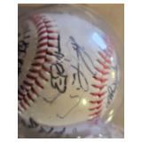 Minnesota Twins Autographed Baseball in Display Case - Repro