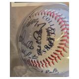 Minnesota Twins Autographed Baseball in Display Case - Repro