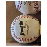 Lot of 4 Baseballs Including NCAA and Rawlings