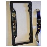 Minnesota Twins License Plate Frame, Minnesota Vikings Lanyard, Autographed Minnesota Vikings Photo, and Minnesota Wild Knit Hat