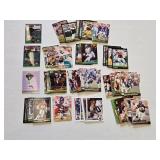 Lot of Football Cards Featuring Key Players Including Harvey Williams and Aaron Glenn Rookie Cards