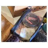 Brother Cherry Shoe Shine Kit with Red Wing Care Kit and Kiwi Polishes - tons of polishes, brushes and more