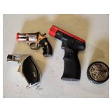 Zico and Maven Gun and Tire Novelty Lighters