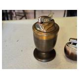 Vintage Table Lighters including Woman on Horse