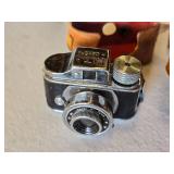 HIT Vintage Miniature Camera with Leather Case