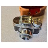 HIT Vintage Miniature Camera with Leather Case