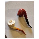 Vintage Smoking Pipes, Glass Pipes, Digital Scale, and Accessories