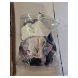 Cabbage Patch Doll, Small Dolls, and Bag of Clothes