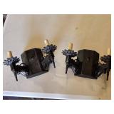 Two Vintage Wall Sconces