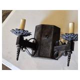 Two Vintage Wall Sconces