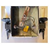 Two Vintage Wall Sconces