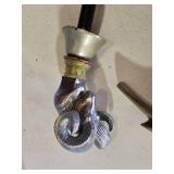 Walking Canes with Birds and Dodge Ram Hood Ornament - Heavy, appear homemade