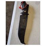 United Cutlery UC466 Stainless Steel Knife with Sheath - 16" Total Length