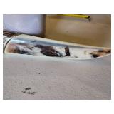 Decorative Eagle-Themed Knife with Sheath - 13 1/2" in total length