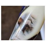 Decorative Eagle-Themed Knife with Sheath - 13 1/2" in total length