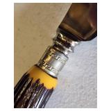 Walter H. Richardson Sheffield England faux Stag Handle Knife