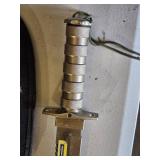 Gordon 8" Hunting Survival Knife and Folding Saw with Sheaths