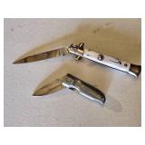 Lot of 2 Knives Including Milano Assisted Opening and Folding Pocket Knife