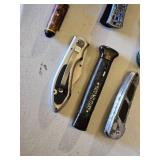 Lot of Damaged or Broken Folding Knives