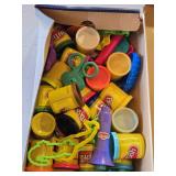 Play-Doh Set with Tools and Accessories - Old and Used