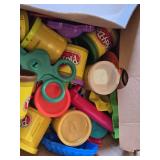 Play-Doh Set with Tools and Accessories - Old and Used