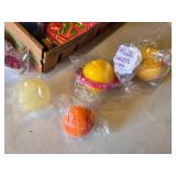 Lot of Toys including The Jetsons Puzzle Ornaments, Fisher Price Vehicle, and Assorted Toy Figures