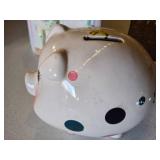 Ceramic and Metallic Piggy Banks