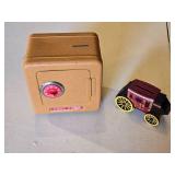 Wells Fargo Stagecoach Bank and Fort Knox Safe Bank