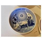 Set of Julen and I.O.O.F. Plates