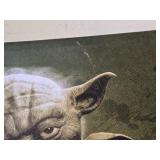 Star Wars Yoda Canvas Art 20" Wide
