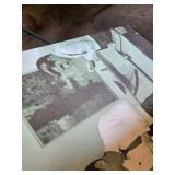 Black and White Canvas Print of the Rat Pack Playing Pool - Sammy Davis Jr., Frank Sinatra