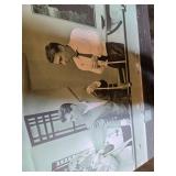 Black and White Canvas Print of the Rat Pack Playing Pool - Sammy Davis Jr., Frank Sinatra