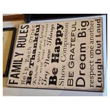 Inspirational and Decorative Wall Art Collection