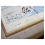 Les C. Kouba "Cornfed Ringnecks" Framed Limited Edition Print for First Banks - Signed To Steve, LCK - 15 1/2" x 19 1/2"