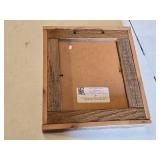 Betsy Bowen Studio Hand-Printed Woodcut Artwork in Rustic Frame 12 1/2" x 14" Numbered 10/100