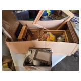 Lot of Picture Frames and Art Supplies including Various Sizes and Styles